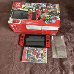 nintendo switch マリオオデッセイ　セット