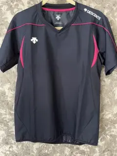 【DESCENTE 】バレーボール半袖ピステ◇シャカシャカ◇メンズS『美品』