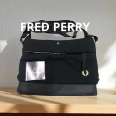 FRED PERRY ショルダーバッグ ブラック