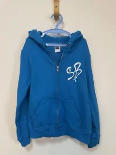 【美品】 貞松浜田バレエ団 パーカー ブルー 130