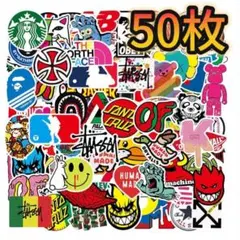 スケボー　アメリカ　ストリート　ステッカー　ランダム50枚