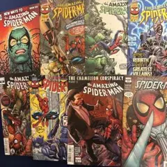 アメコミ不揃いセット　THE AMAZING SPIDERMAN 8冊