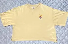 GU イーブイ　Tシャツ　黄土色
