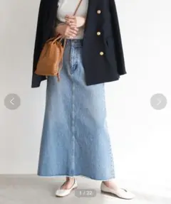 SLOBE IENA LE DENIM×MARITAS マーメイドデニムスカート