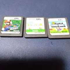 3本セット　Super Mario Bros. どうぶつの森 スーパーマリオDS