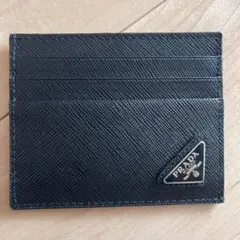 PRADA プラダ サファイアーノレザーカードケース 名刺入れや財布に 新品