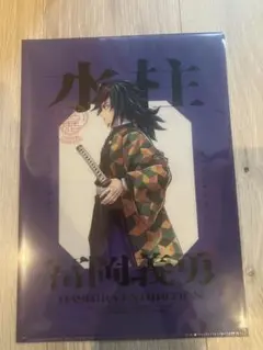 鬼滅の刃　柱展　横ビジュアル　A4クリアファイル 　冨岡義勇