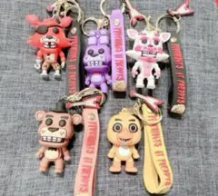 Five Nights at Freddy's ストラップセット　キーホルダー