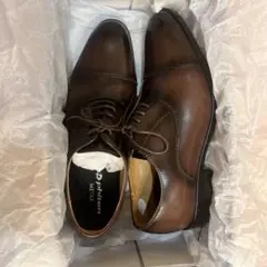 ブラウンレザー ドレスシューズ