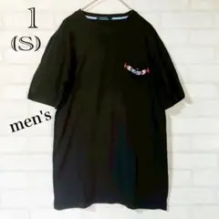ギルドプライム　黒 Tシャツ ポケット付　メンズ　S