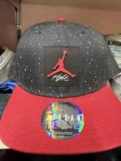 Jordan スプラッターキャップ ブラック/レッド