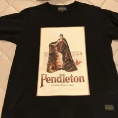 Pendleton プリント Tシャツ S 黒　ブラック