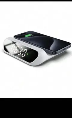 2-in-1 ワイヤレス充電器 時計 15W(タイムsale)