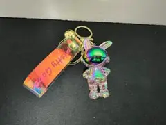 うさぎ　宇宙飛行士　スペースラビット　宇宙服　オイルチャーム　キーホルダー