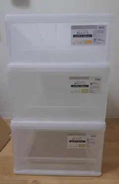 【引取り限定】ニトリ 押入れケース S×1 M×2
