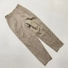 CONFECTION INC. スラックス ベージュ タック入 ハイウエスト M