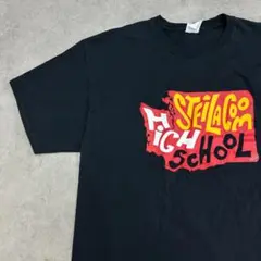 STEILACOOM HIGH SCHOOL　Tシャツ　古着　ブラック　XL