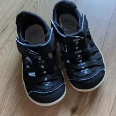 ★イフミー サンダル16cm★男の子　キッズサンダル　ブラック