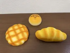 パン　置物　スクイーズ　ミニオン　3種セット　まとめ売り