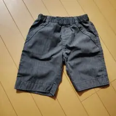 コムサイズム　チャコールグレーショートパンツ　 サイズ90