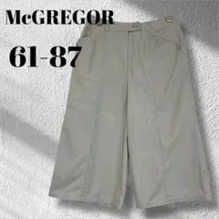 McGREGOR　ミドル丈チノパンツ　61-87　グレーベージュ◆M3731