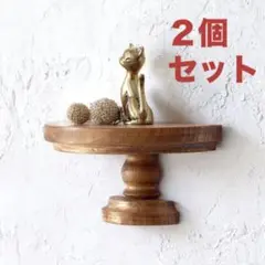 Sサイズ 2個セット パインウォールスタンドシェルフ ナインマーケ 飾り棚 祭壇