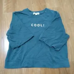 シューラルー　五分袖　ビッグシルエット　Tシャツ　100