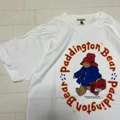 レア　90s ビンテージ　クマ　パディントン　キャラクター tシャツ　キャラT