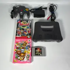 Nintendo ゲーム機本体 NINTENDO 64 ソフト付き