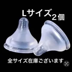 母乳実感　シリコン乳首　代替品　L２個