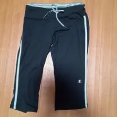 Champion レディース M ブラック クロップドパンツ