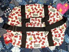 ♡美品♡サンリオ ♡キティ ♡ボストンバッグ ＆２ＷＡＹバック♡新品タグ付き♡白