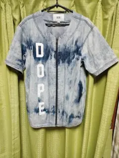 DOPE ドープ ベース ボール デニム シャツ ジャケット