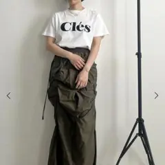 LHELBIE フロッキーロゴTシャツ size…フリー