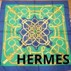 エルメス HERMES カレ90 Eperon d'or スカーフ ストール