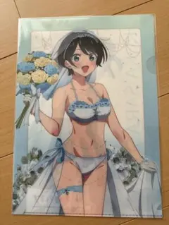 彼女、お借りします ウエディング水着 A4クリアファイル 更科瑠夏