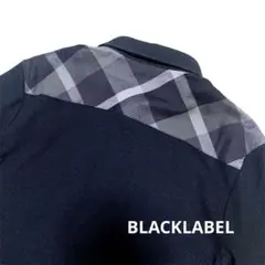 BLACKLABELCRESTBRIDGEブラックレーベル メンズポロシャツM