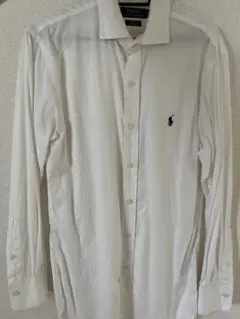 Polo Ralph Lauren ホワイトスリムフィットシャツ