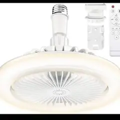 新品未使用⭐️LEDシーリングファンライト サーキュレーター 扇風機 節電 天井付