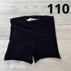 H&M ＊ 黒パン インナーパンツ　110cm