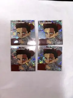 ヒロアカ ジャックインザドーナツ 購入特典 キラキラシール エンデヴァーセット