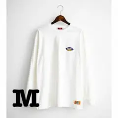 新品　NEW JACKニュージャック オーバーサイズ長袖Tシャツ ホワイト　M