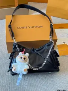 LOUIS VUITTON ブラック ショルダーバッグ