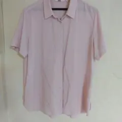 UNIQLO 半袖シャツ Lサイズ ピンク