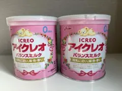 ICREO バランスミルク 2缶セット(小缶320g)