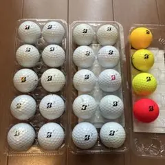 ロストボール ブリヂストン ゴルフボール 24個セット