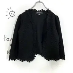 Jenny&Co ノーカラージャケット フォーマル 花柄 ボレロ ショート