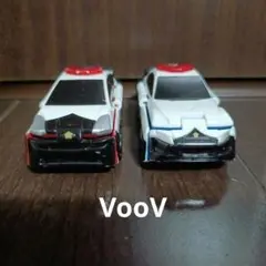 バンダイ ブーブ VOOV トヨタ プリウス RX8⇔パトカー ２台