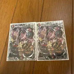 禁断の轟速・ブラックゾーン2枚 +おまけ