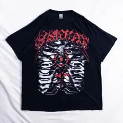 ビンテージ古着 プリント グラフィティ メタル ヒップホップ Y2K Tシャツ